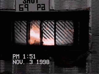 1/4-scale explosion with Jet A