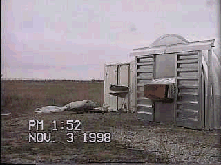 1/4-scale explosion with Jet A