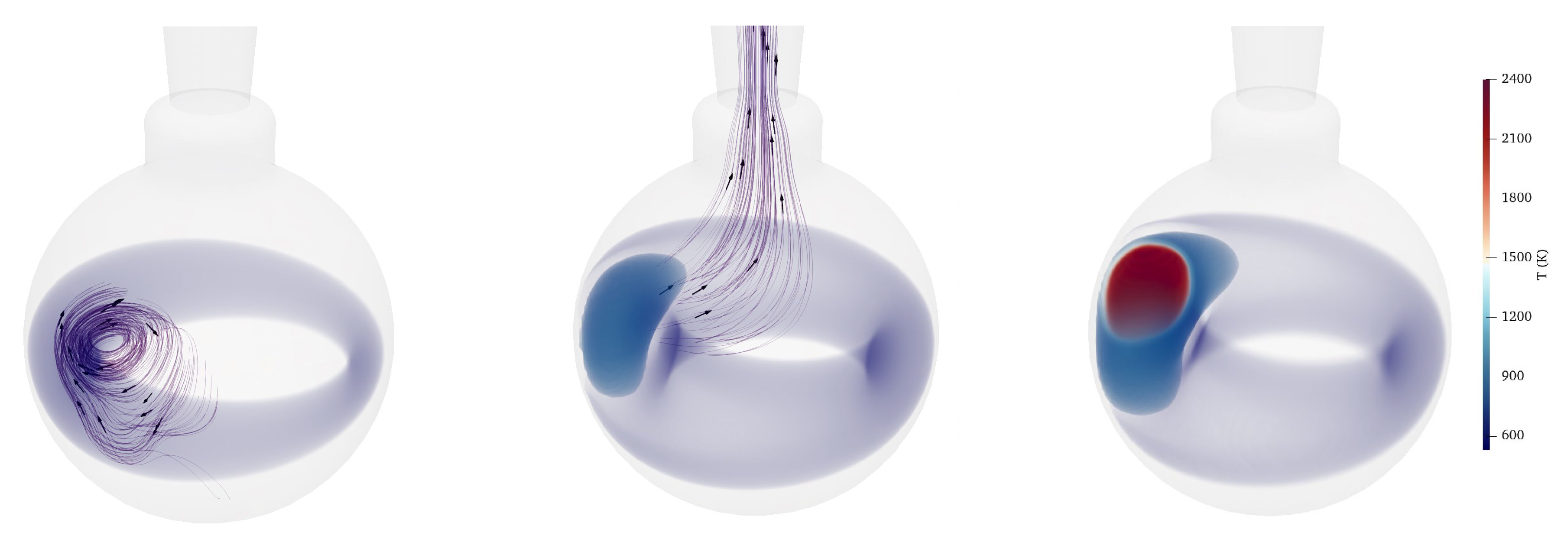 Ignition phases in ASTM E659 testing of hexane