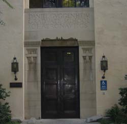 Main entrance to the Guggenheim Building